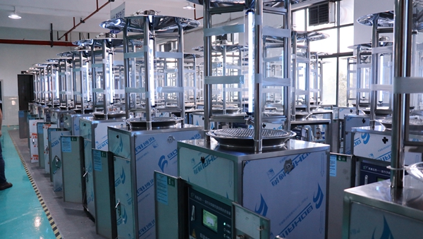 乐鱼生产基地掠影