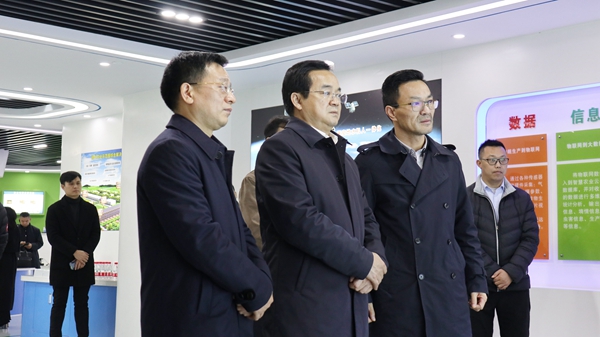 浙江省高兴夫副省长一行莅临浙江乐鱼股份有限公司参观调研