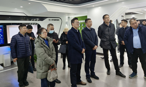 农业农村部信息中心与四川彭州、崇州市联合调研组赴乐鱼考察